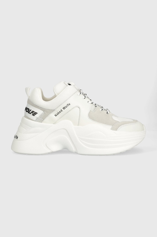 Tenisice Naked Wolfe Track brušena koža bijela Track.White