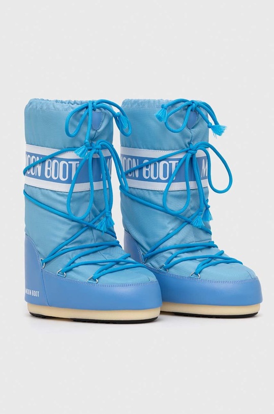 Snehule Moon Boot ICON NYLON 14004400.088 modrá AW23
