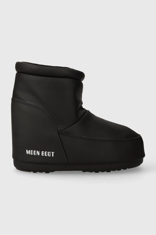 Moon Boot śniegowce ICON LOW NOLACE RUBBER brak zapięcia czarny 14094100.001