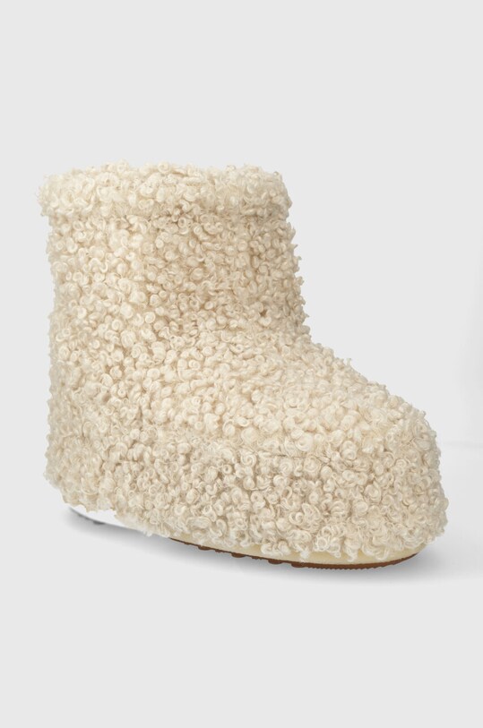 Μπότες χιονιού Moon Boot ICON LOW FAUX CURLY 14094500.002 μπεζ AW23