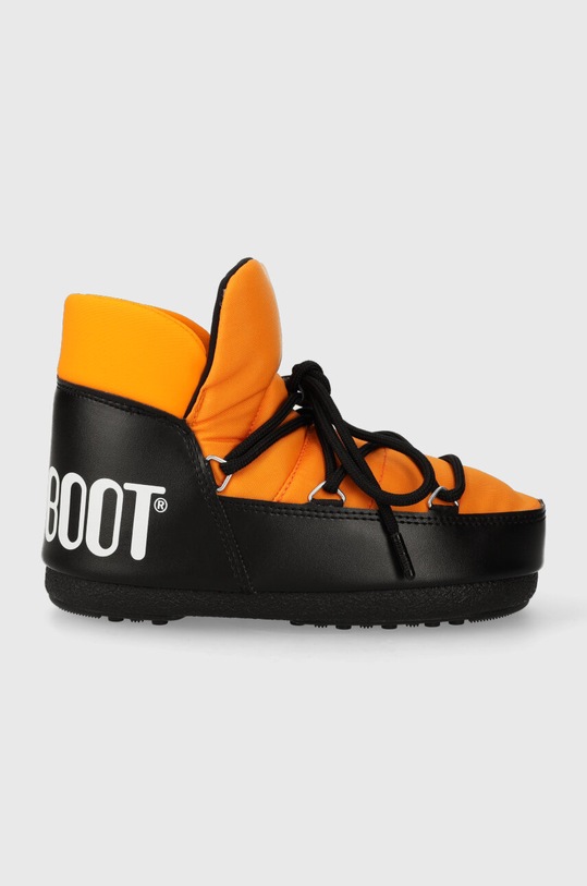 Μπότες χιονιού Moon Boot PUMPS BI-COLOR απομίμηση λείου δέρματος πορτοκαλί 14601900.003