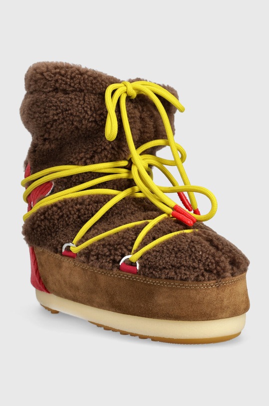 Μπότες χιονιού Moon Boot LIGHT M PATCH 14602300.001 καφέ AW23
