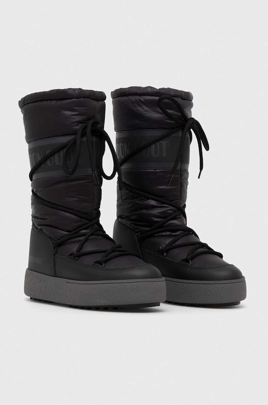Moon Boot śniegowce LTRACK HIGH NYLON WP 24500700.001 czarny AW23