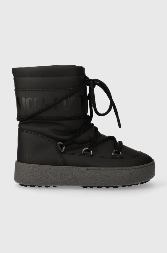Moon Boot hócipő LTRACK TUBE RUBBER szintetikus bőr fekete 24500900.001