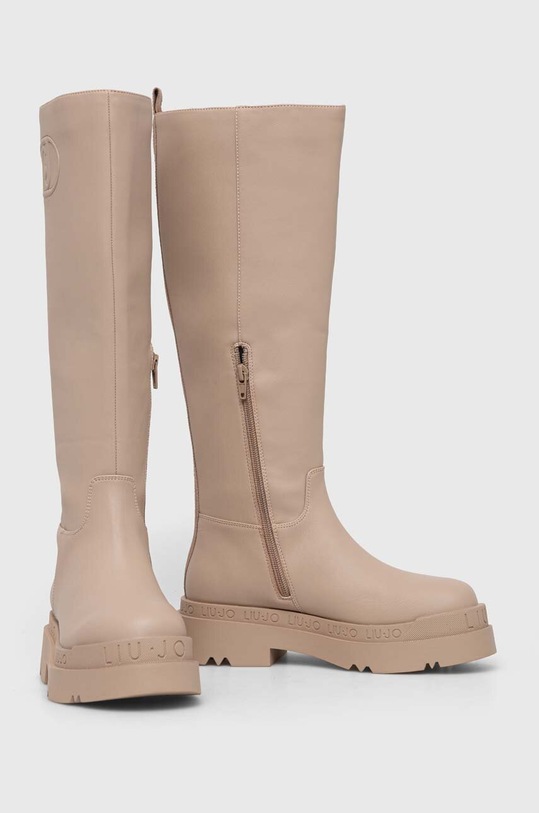 Liu Jo kozaki LOVE 44 SF3029EX174S1644 beżowy AW23