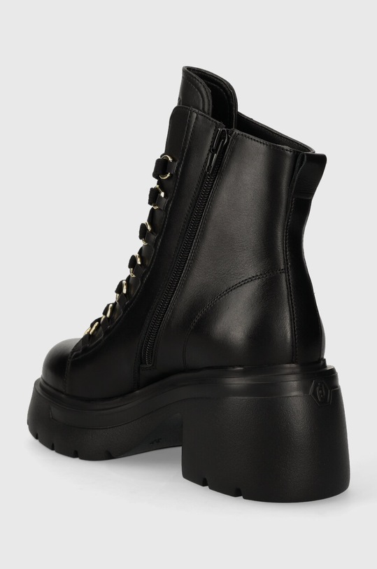 Cipők Liu Jo bőr bakancs CARRIE 28 SF3053P010222222 fekete