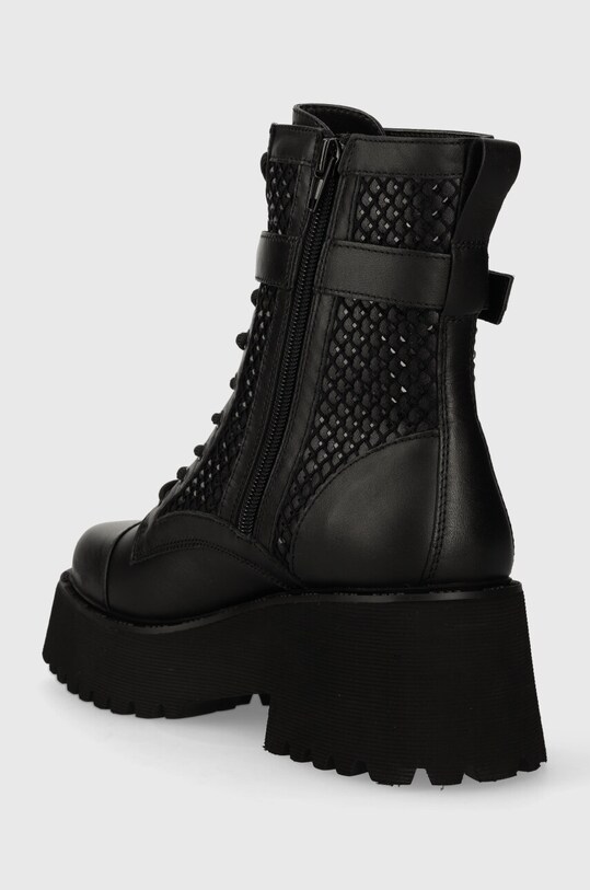 Scarpe Liu Jo stivaletti alla caviglia in pelle FLAIR 03 SF3015PX39522222 nero