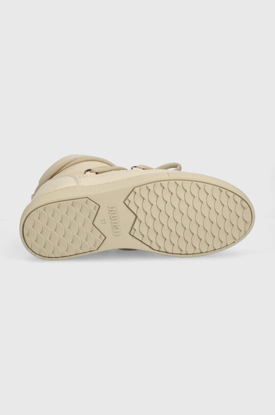 Кожаные сапоги Inuikii FULL LEATHER 75202.087.Cream бежевый