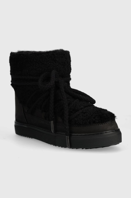 Inuikii gyapjú hócsizma CURLY 75102.016.Black fekete AW23