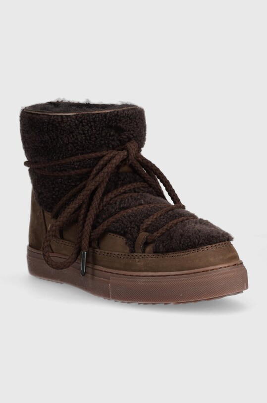 Inuikii cizme de zapada din piele intoarsa CURLY 75102.016.DBrown maro AW23