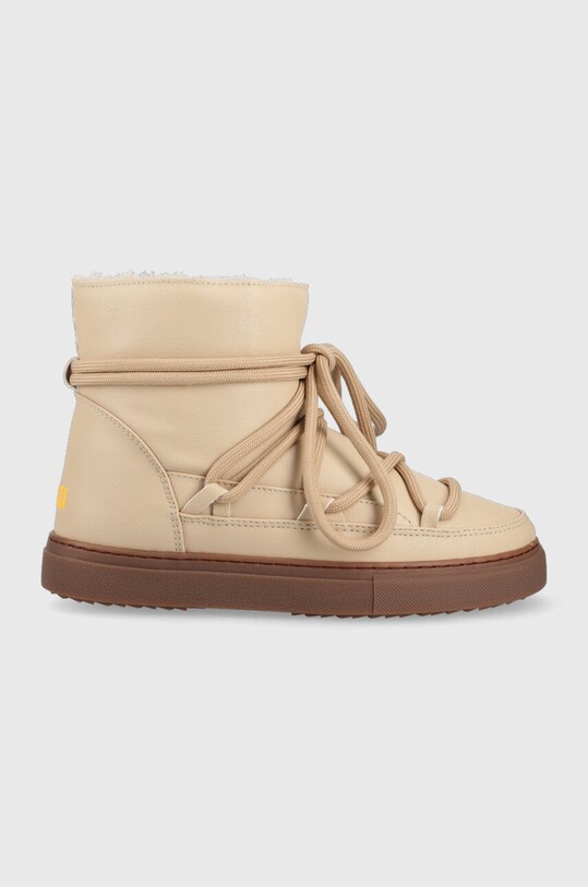 Зимние сапоги Inuikii Grape шнуровка бежевый 05000.003.Beige