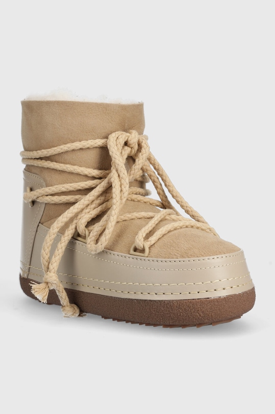 Kožne cipele za snijeg Inuikii Classic bez kopčanja bež 75101.007.Beige