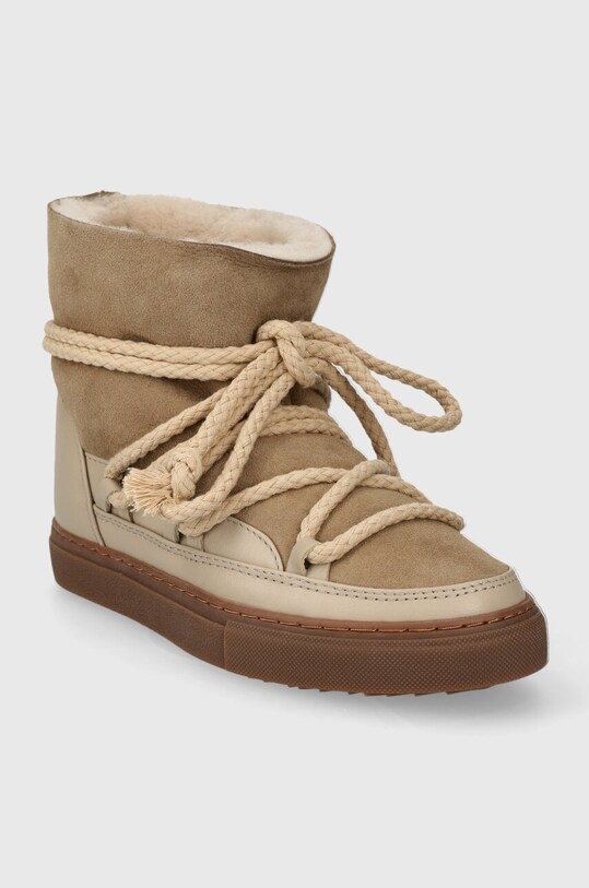 Kožené snehule Inuikii CLASSIC 75202.005.Beige béžová AA00