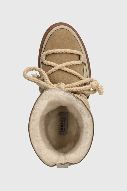 Kožené snehule Inuikii CLASSIC béžová 75202.005.Beige