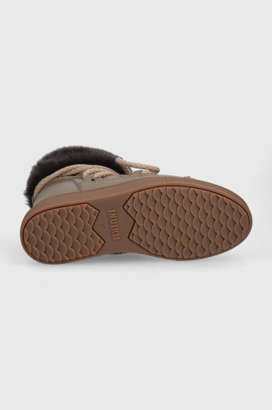 Кожаные сапоги Inuikii CLASSIC HIGH 75207.005.Taupe коричневый