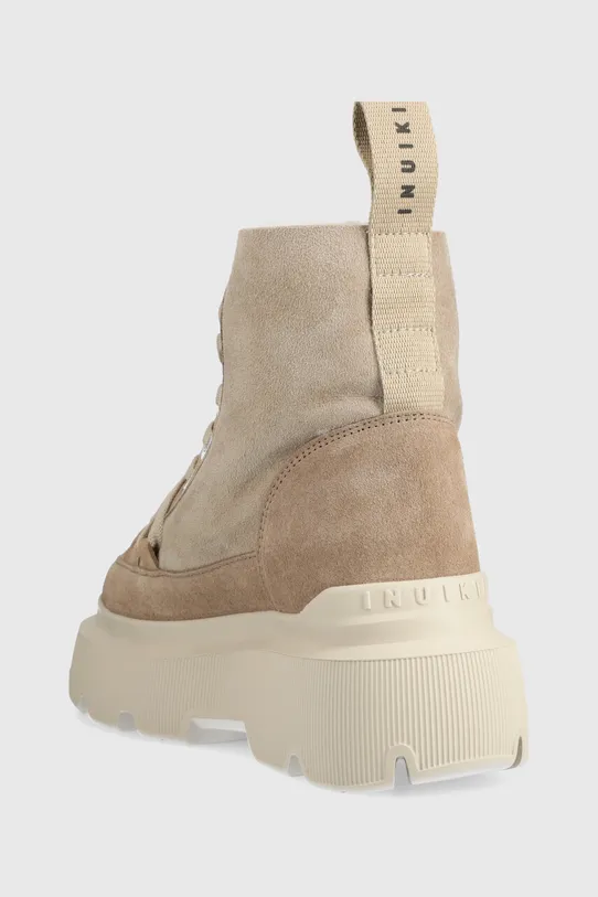 Încălțăminte Inuikii bocanci din piele intoarsa Matilda Shearling 35203.028.Beige bej