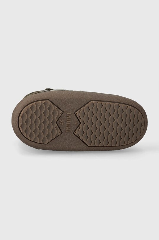 Kožené snehule Inuikii Classic 75101.007.Olive zelená