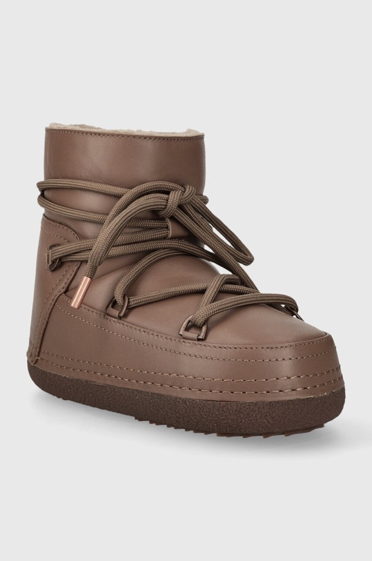 Inuikii śniegowce skórzane Full Leather 75101.087.Taupe brązowy AW23
