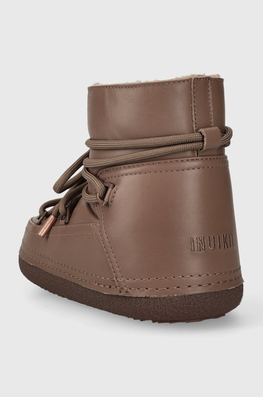 Obuwie Inuikii śniegowce skórzane Full Leather 75101.087.Taupe brązowy