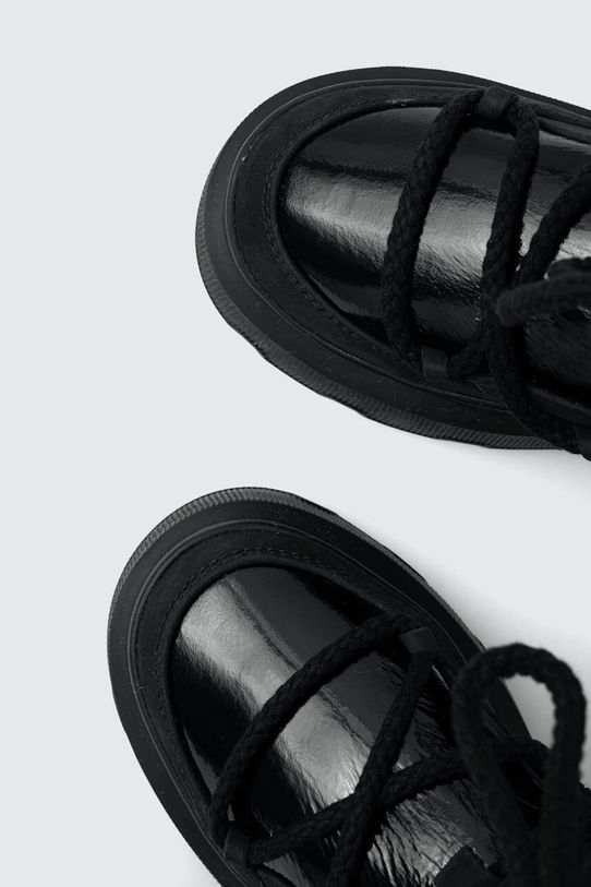 Kožené snehule Inuikii Endurance Cozy čierna 75102.144.Black