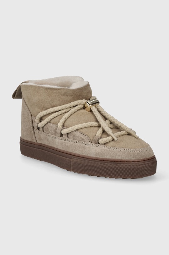 Μπότες χιονιού σουέτ Inuikii Classic Low 75202.006.Beige μπεζ AW23