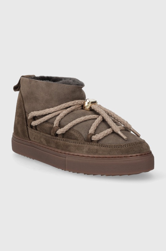 Inuikii cizme de zapada din piele intoarsa Classic Low 75202.006.Taupe maro AW23