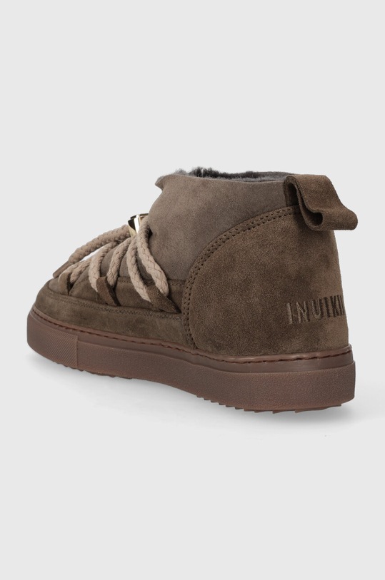 Încălțăminte Inuikii cizme de zapada din piele intoarsa Classic Low 75202.006.Taupe maro