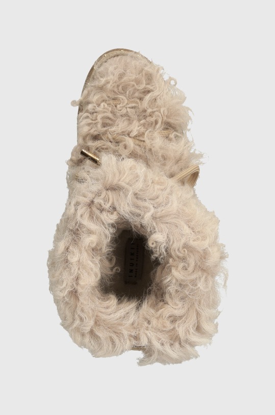 Δερμάτινες μπότες χιονιού Inuikii Long Curly μπεζ 75202.051.Beige