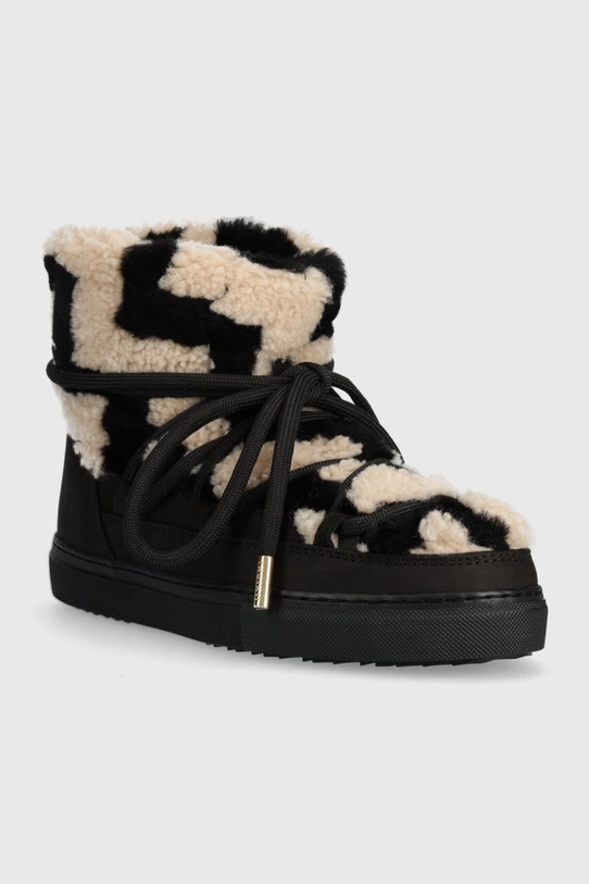 Зимние сапоги Inuikii Shearling Zigzag 75202.090.Black чёрный AW23