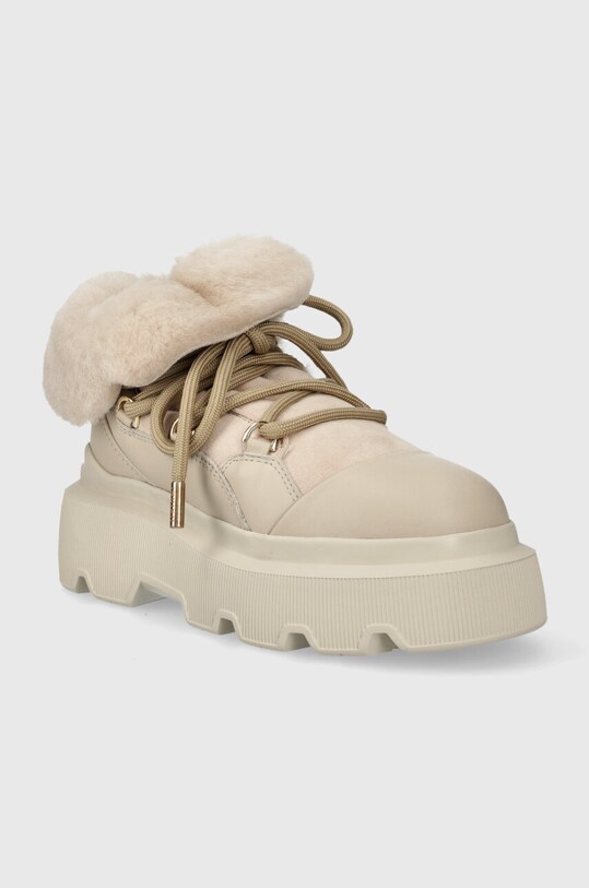 Кожаные сапоги Inuikii Endurance Trekking 75202.112.Cream бежевый AW23