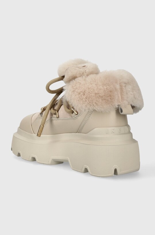 Obuv Kožené snehule Inuikii Endurance Trekking 75202.112.Cream béžová