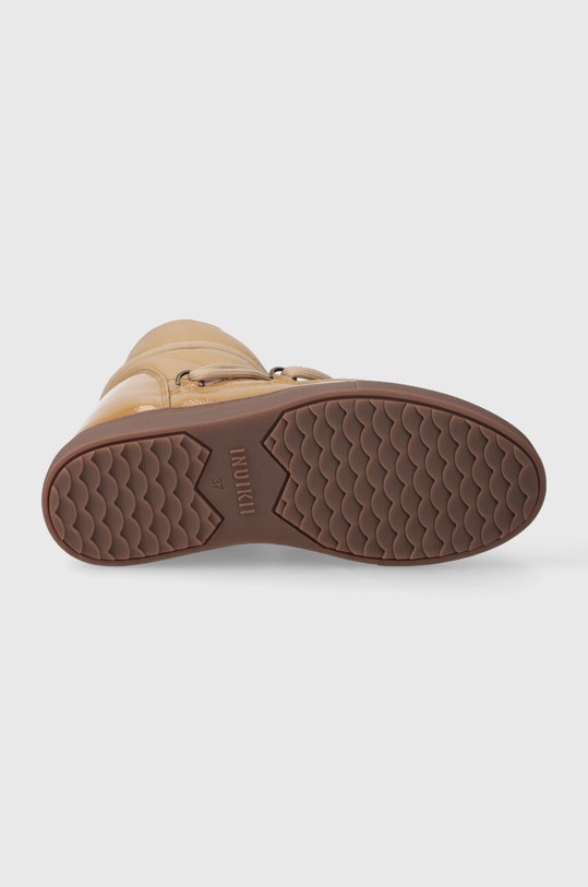Kožené snehule Inuikii Gloss Wedge 75203.007.Beige béžová