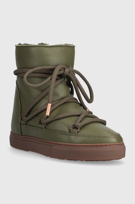 Δερμάτινες μπότες χιονιού Inuikii Full Leather Wedge 75203.087.Green πράσινο AW23