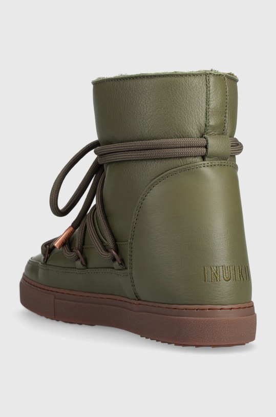 Παπούτσια Δερμάτινες μπότες χιονιού Inuikii Full Leather Wedge 75203.087.Green πράσινο