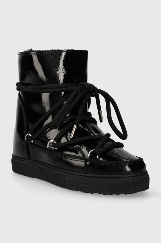 Δερμάτινες μπότες χιονιού Inuikii Full Leather Naplack Wedge 75203.094.Black μαύρο AW23