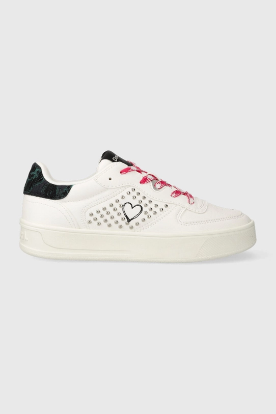 Desigual sneakers textil alb 23WSKP08.1000