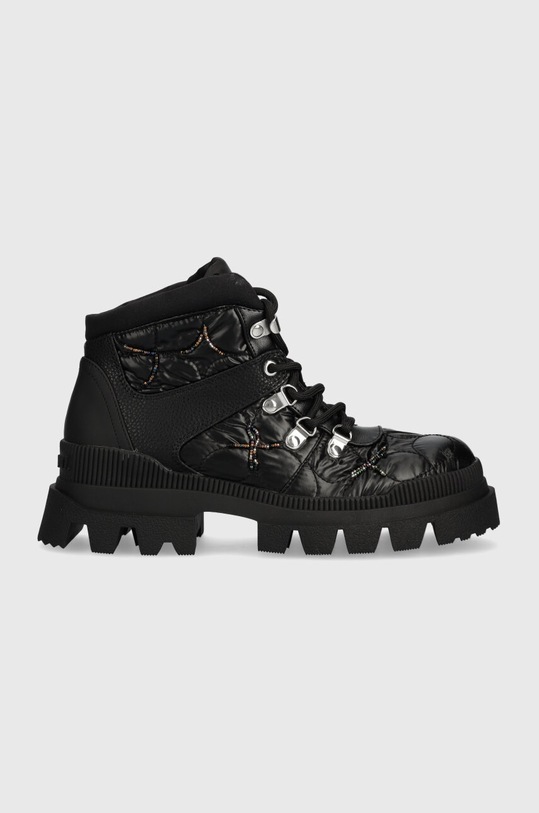 Desigual stivaletti alla caviglia tessile nero 23WSTO01.9019
