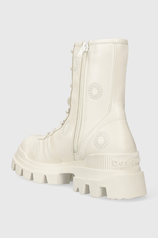 Obuwie Desigual botki skórzane 23WSTP14.1001 biały