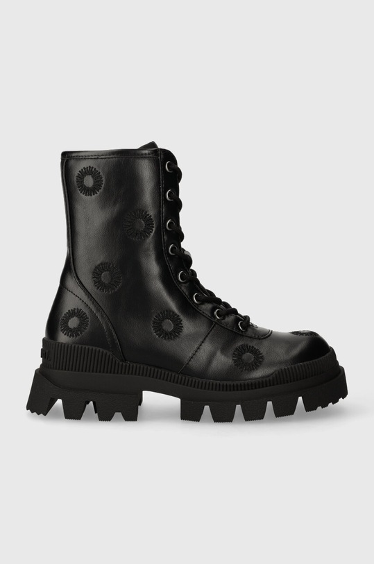Desigual bocanci cu snur negru 23WSTP14.2000
