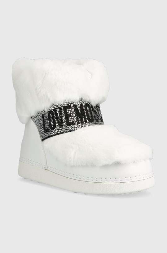 Love Moschino śniegowce SKIBOOT20 JA24202G0HJW0100 biały AW23