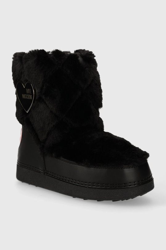 Love Moschino śniegowce SKIBOOT20 JA24242G0HJW0000 czarny AW23