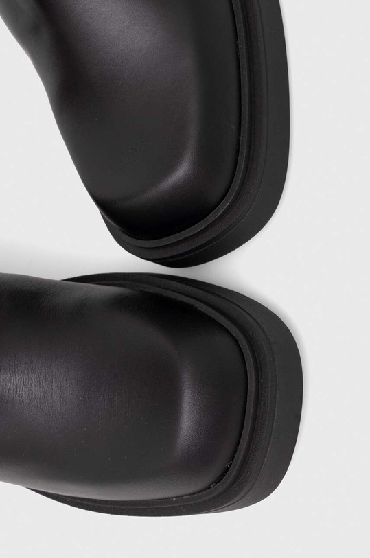 Furla kozaki skórzane College czarny YG86FCG.BX2394.O6000