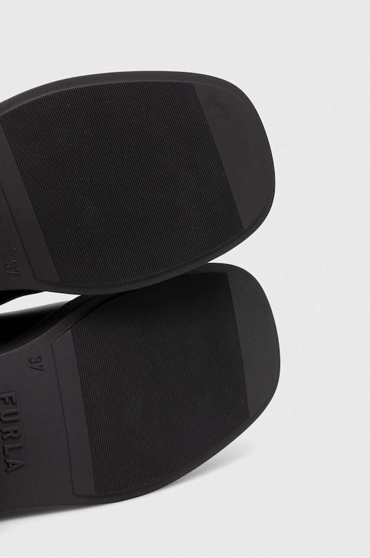 Furla kozaki skórzane College YG86FCG.BX2394.O6000 czarny