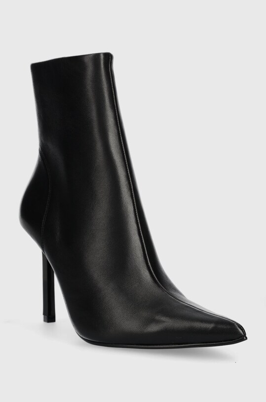 Kožené kotníkové boty Steve Madden Iyanna SM11002278.017 černá AW23