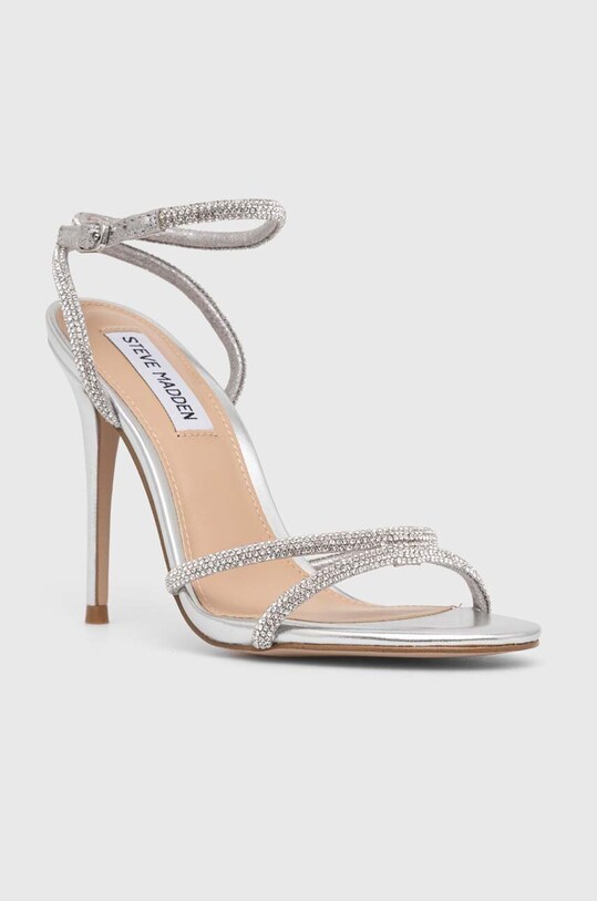 Σανδάλια Steve Madden Bryanna SM11002613.751 ασημί SS24