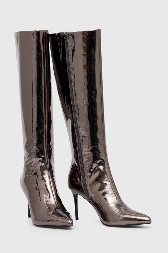 Steve Madden csizma Lovable SM11002618.733 ezüst AW23