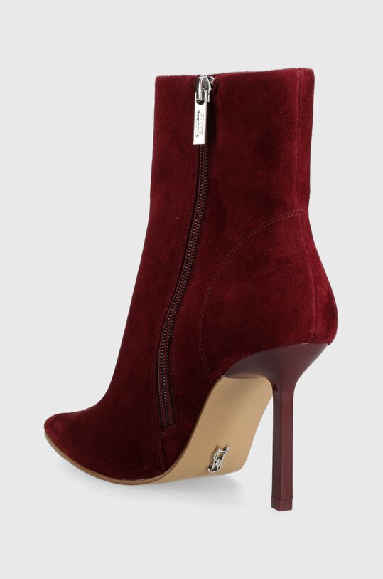 Obuwie Steve Madden botki zamszowe Iyanna SM11002278.CRA bordowy
