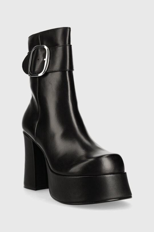 Steve Madden cizme de piele Siren SM11002628.017 negru AW23
