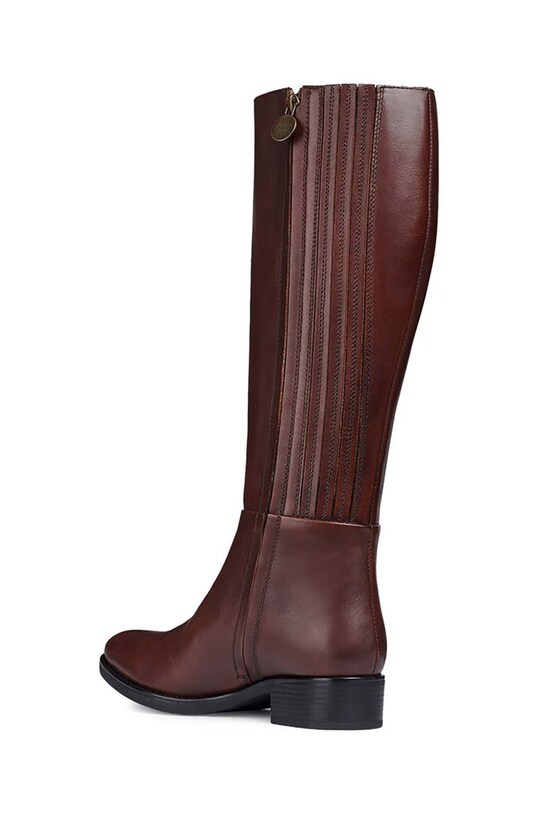 Încălțăminte Geox cizme de piele D FELICITY D D84G1D.00043.C0013 maro