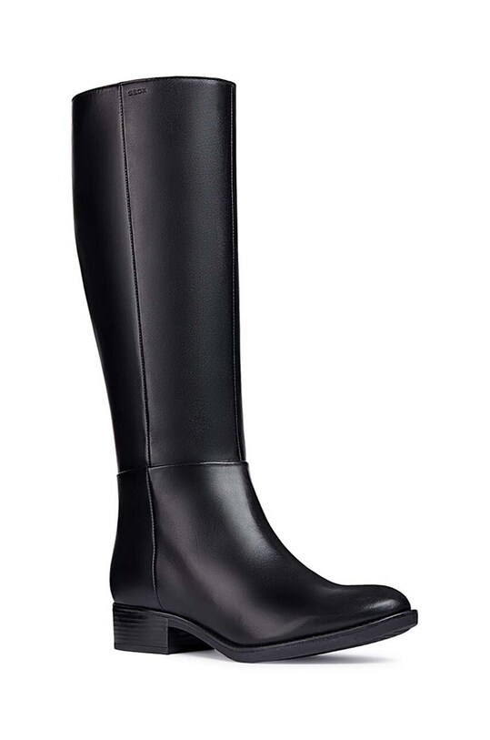 Geox cizme de piele D FELICITY D D84G1D.00043.C9999 negru AW23